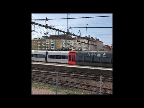 Tåg I Halmstad