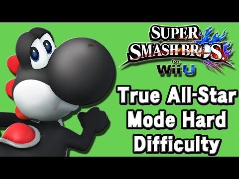 Super Smash Bros. For Wii U (True All-Star Mode Hard Difficulty | Yoshi) 60fps