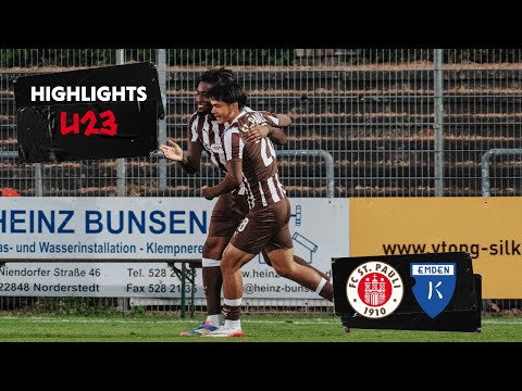 1-1 after lightning start! FC St. Pauli U23 earns a point against Kickers Emden