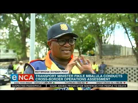 Mbalula cracking the whip on motorists