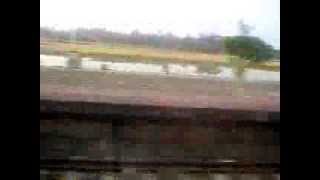 preview picture of video 'Digha-Howrah Duronto Express passes through Contai'