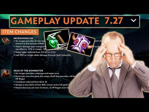 New Patch New Items - Gorgc reviews Dota 7.27