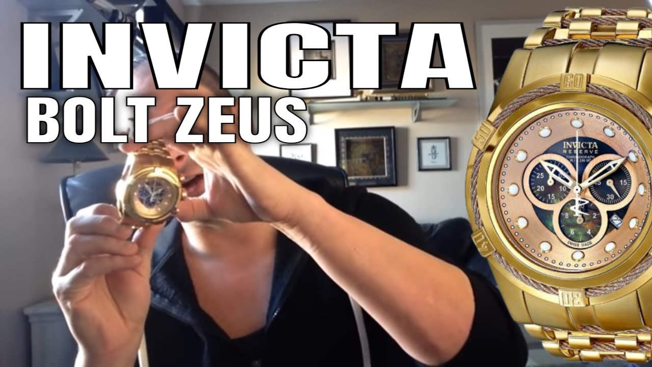 Invicta Watch Review | Invicta Zeus Bolt Watch