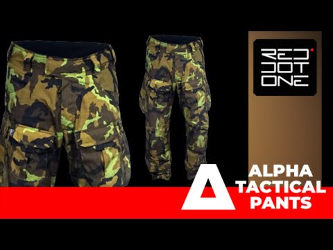 Red Dot One - taktické kalhoty ALPHA Vz. 95 Les