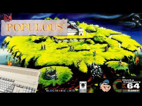 POPULOUS – Commodore Amiga (1989) | Bullfrog’s Groundbreaking God Game
