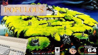 POPULOUS – Commodore Amiga (1989) | Bullfrog’s Groundbreaking God Game