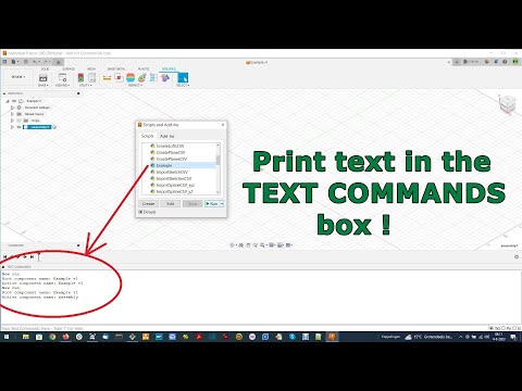 Create a Python script in Fusion 360 using the API