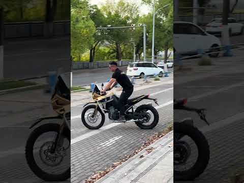 Small Ride of KOVE 800X Rally,Very Bouncy Suspension.#kove450rally  #kove800xrally  #kove  #advbike