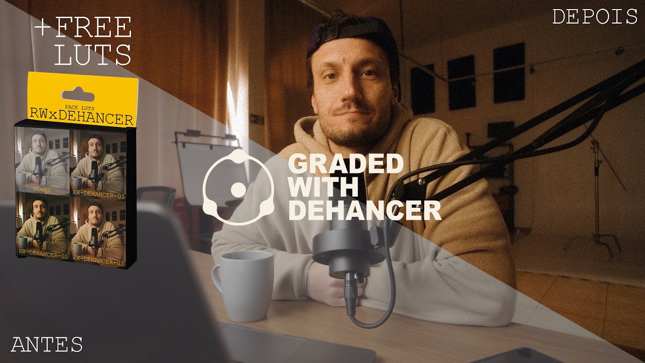 ESSE PLUGIN TRANSFORMA VÍDEOS EM FILMES! +FREE LUTS