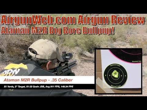 Ataman M2R Big Bore Bullpup Airgun Review by AirgunWeb