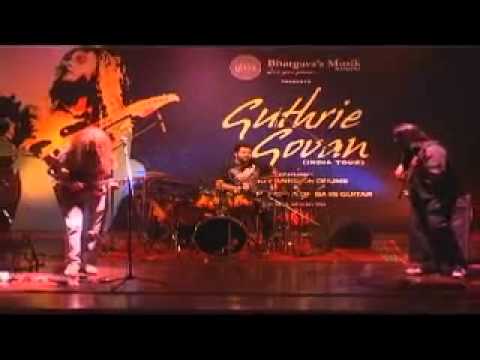 Guthrie Govan Playing Sevens with Gino banks and Sheldon Dsilva