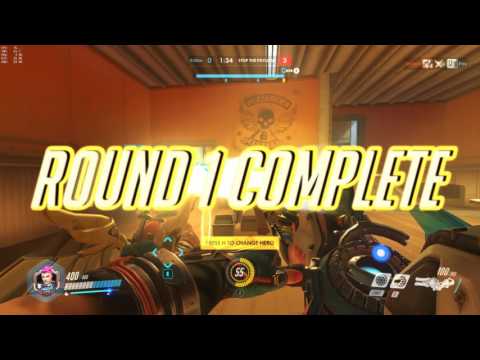 Overwatch Competitive - My Last Placement Match! [No Commentary]