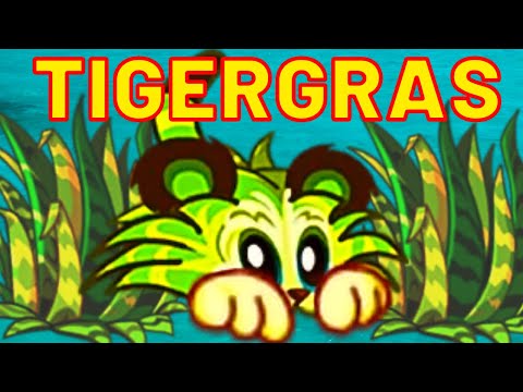 🌻Plants vs. Zombies 2: TIGERGRAS - NEUE Brutalo Pflanze | Gameplay Deutsch | Tiger Grass | Bane
