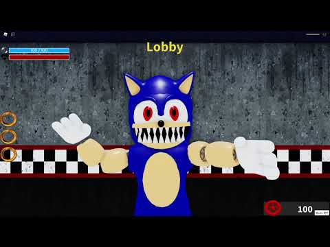 Roblox Piggy NIGHTMARE SONIC JUMPSCARE!! Roblox Piggy FANGAME