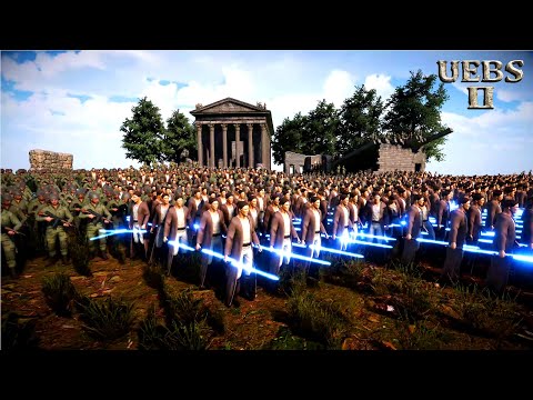 8,000 U.S ASSAULTS & 2,000 LASER KNIGHTS vs 1,000,000 ZOMBIES | Ultimate Epic Battle Simulator 2