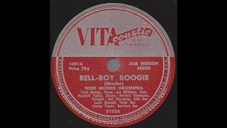 Todd Rhodes - Bell-Boy Boogie - '47 R&B Boogie-Woogie on Vitacoustic 78 rpm label