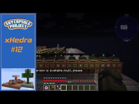 Sky Capsule Project E12 - Nitro Powah! and Flux Network into mega resources