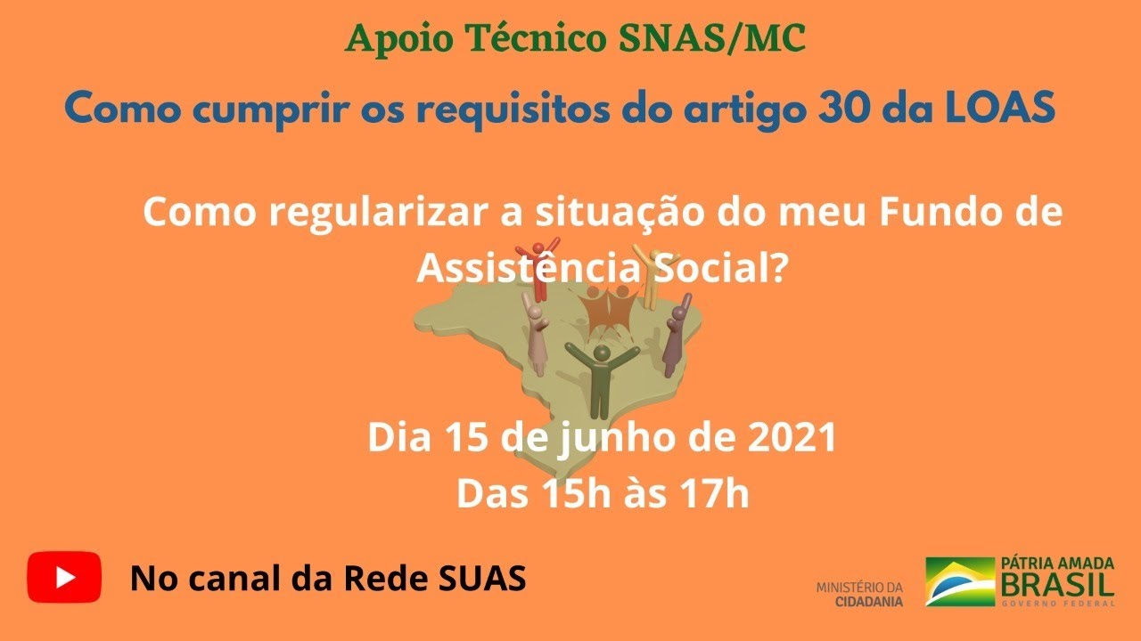 “Como cumprir os requisitos do artigo 30 da Loas?” Fundos de Assistência Social