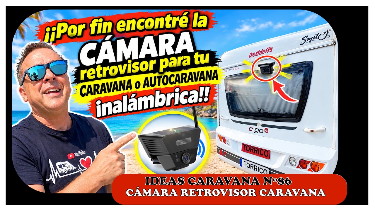 LO VEO TODO !! Cámara ESPEJO para la CARAVANA y AUTOCARAVANA !!