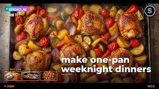 How to Make One-Pan Weeknight Dinners Step by Step | Sikho.ai