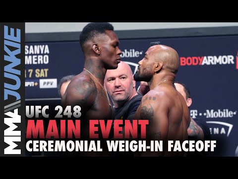 UFC 248: Israel Adesanya, Yoel Romero faceoff for final time