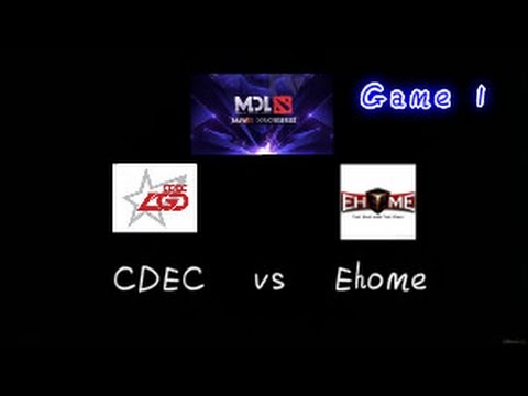 Marstv Dota 2 League | Highlights CDEC vs Ehome - Game 1