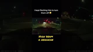 ||| Use high Beam wisely 🙏🙏||| #shorts #yt #youtubeshorts #cars #driving #safety #light #traffic