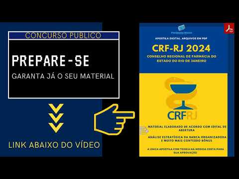 Apostila CRF RJ Advogado Junior 2024