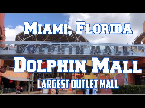 Dolphins Mall O maior shopping outlet do condado de Miami-Dade Mais de 240 lojas e restaurantes