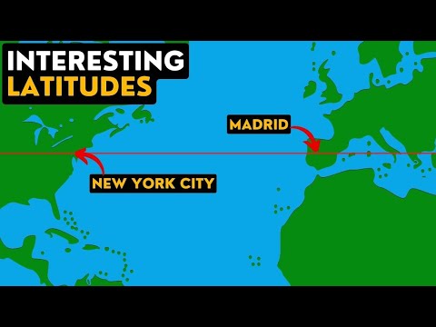 Interesting Latitudes of Cities from Around the World