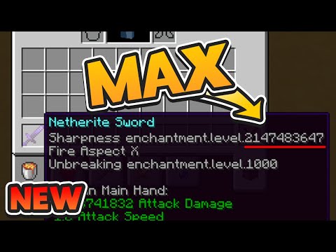 CREATE OVERPOWERED WEAPONS IN MINECRAFT 1.19+