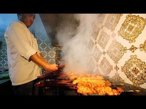 UNKNOWN Street Food in China | BUTCHER at RURAL Morning Market + BEST Chinese Street Food BREAKFAST