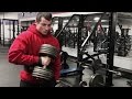 ZACH ZEILER CURLS 100 LB DUMBBELLS