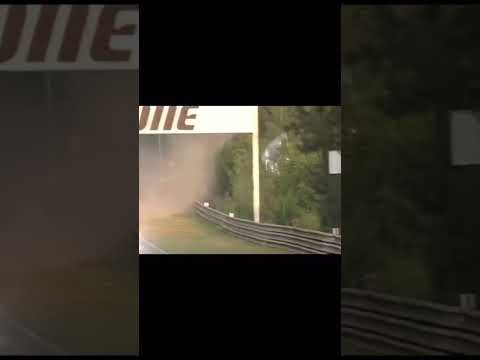 Thumbnail for Mercedes CLR takes flight during 1999 Le Mans