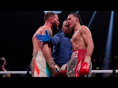 David Benavidez vs Caleb Plant - Full Fight Highlights