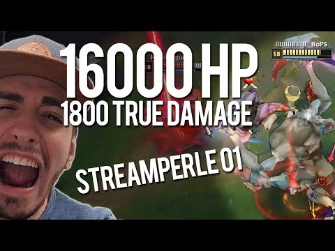 Almost 16,000 HP and 1,800 true damage - ChoGath Escalation! | Stream gem from Johnny 01