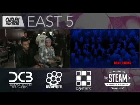 Curleh Mustache East 5 Qualifer - UMVC3 - DJ Q vs Levi