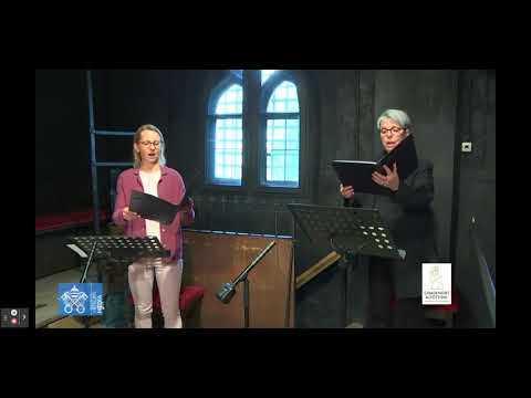 Gotteslob (881) hymn - Our Lady of Altötting (Germany) Vatican Media Live Pope's Rosary 28/5/21