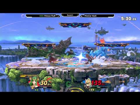 Smash Ultimate: DEIS | Prince Fluff (Palutena) V PrinCe~KeX (Fox) - Synthesis 32 Tournament SSBU