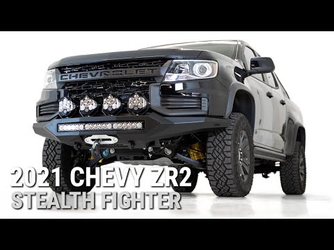 2021 Chevy ZR2 Stealth Fighter Front Bumper