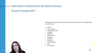 evde bakım 4. video
