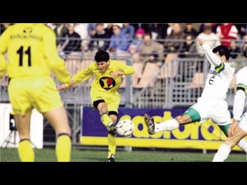 First Goal of Zidane in his career