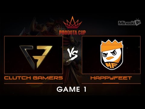 Clutch Gamers vs HappyFeet | Pro Dota Cup | Best of 3 | Game 1