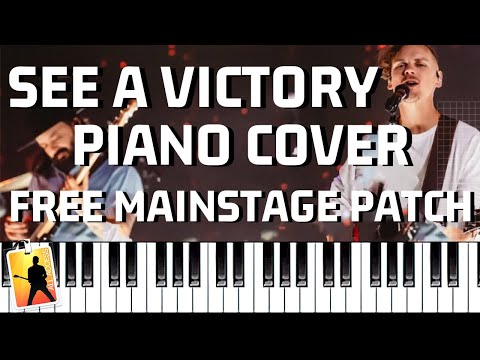 FREE Mainstage 3 Patch // See A Victory – Elevation Worship // Piano Tutorial and Cover
