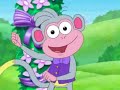 Dora The Explorer Boots In Purple Vest While Knock Knock Joke Of The Day From New Friends