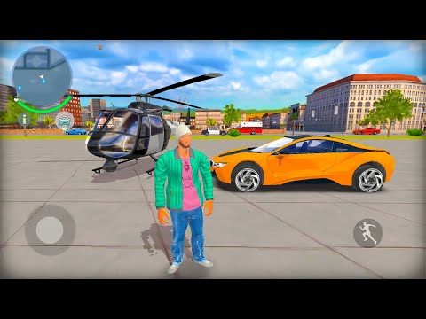 US Police Helicopter and Hypercar Open World GTC Simulator - Android Gameplay.