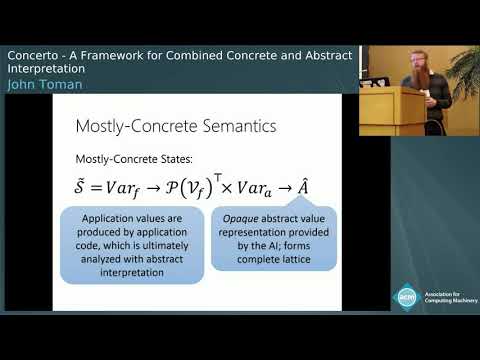 Concerto: A Framework for Combined Concrete and Abstract Interpretation