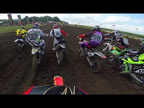 HELMET CAM: Matt Hammer - Walton Raceway / Canadian Nationals
