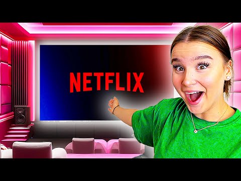 Ich habe ein GEHEIMEN KINO im Zimmer gebaut ! 😂🍿(Sorry Egg) - Celina