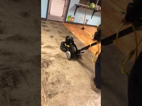 HAWK 20 Inch Merlin Severe-Duty WD Industrial Floor Machine with Dust Control Video